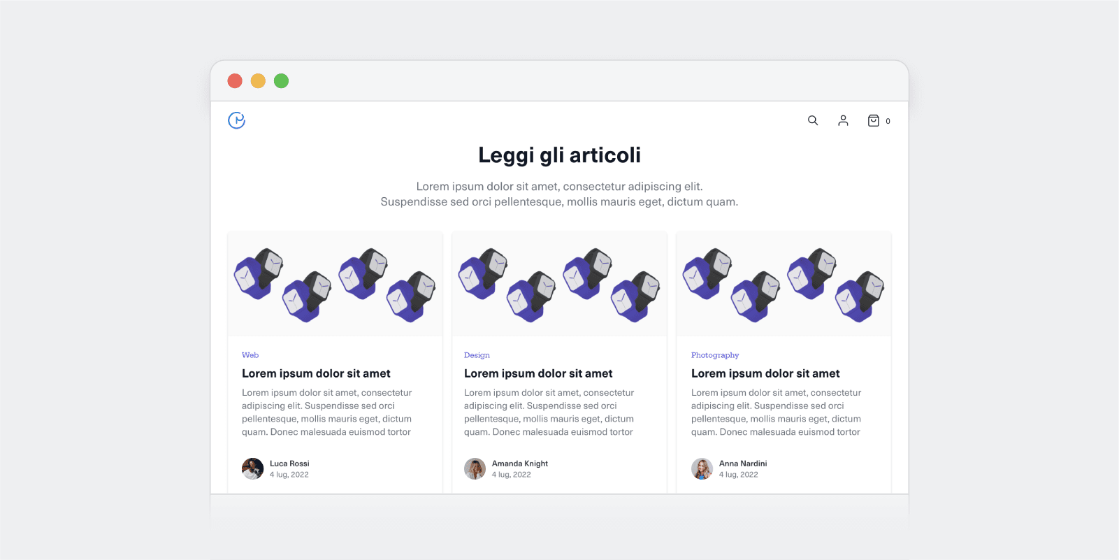 Blog professionale